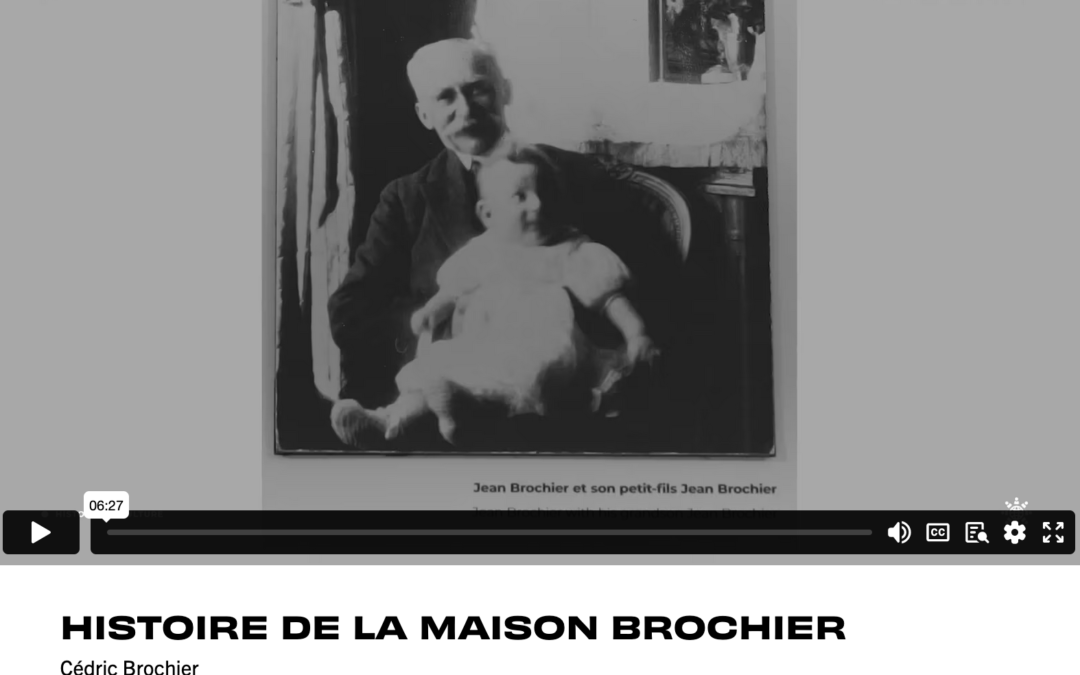 Histoire de la Maison Brochier