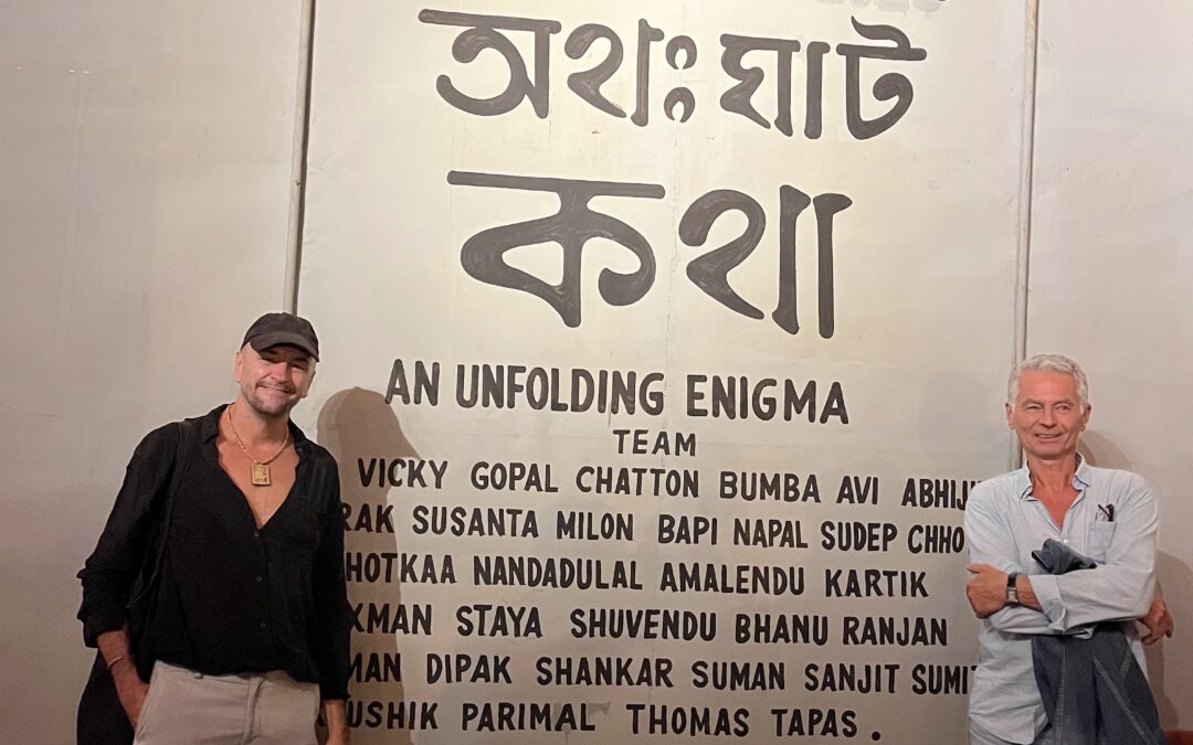 Thomas Henriot présente une œuvre d’or exceptionnelle au festival Durga Puja de Kolkata