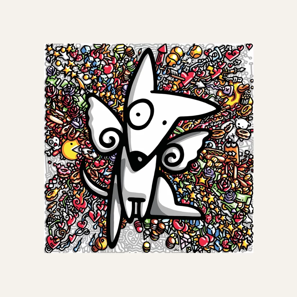 Carré de soie Jakè - Soyeux Totem