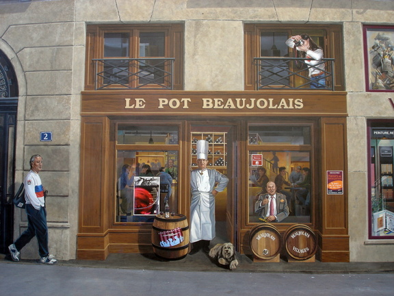 Mur peint La Fresque des Lyonnais