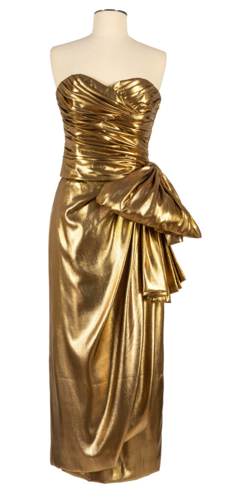 Robe fourreau-bustier Christian Dior - circa 1983